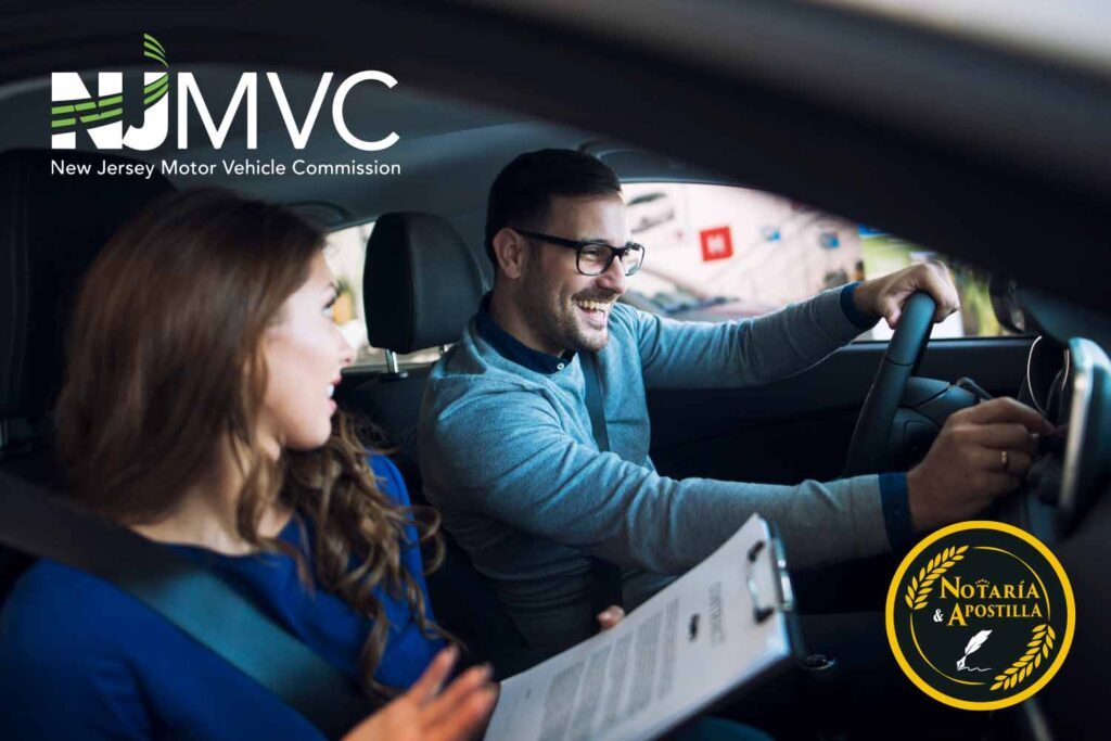 Proceso de Obtención de Licencias de Conducir en el estado de New Jersey
